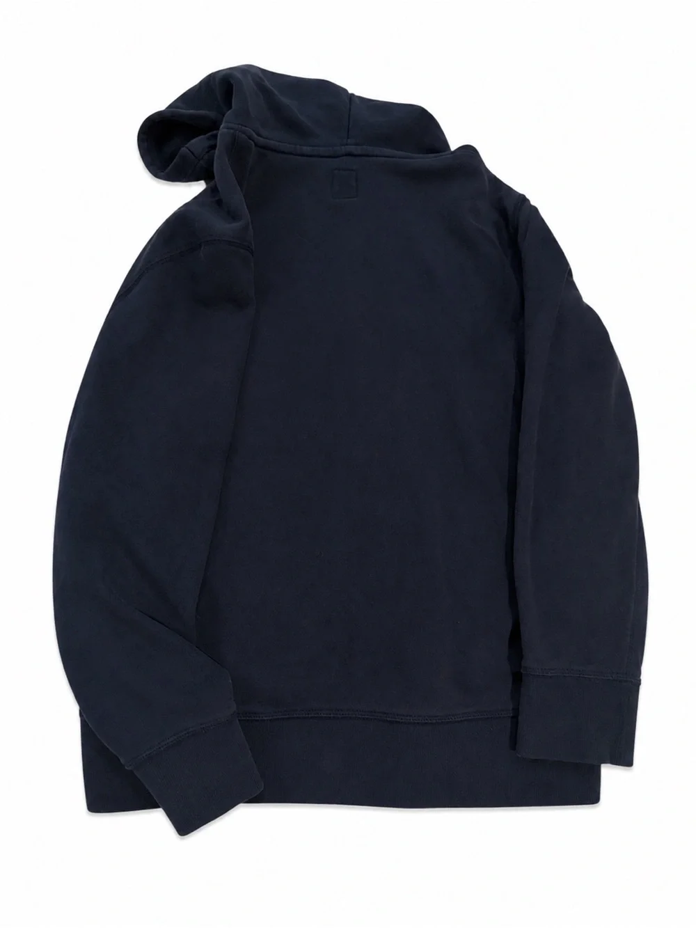 GAP Navy Hoodie with Colorful Geometric Mountain Graphic